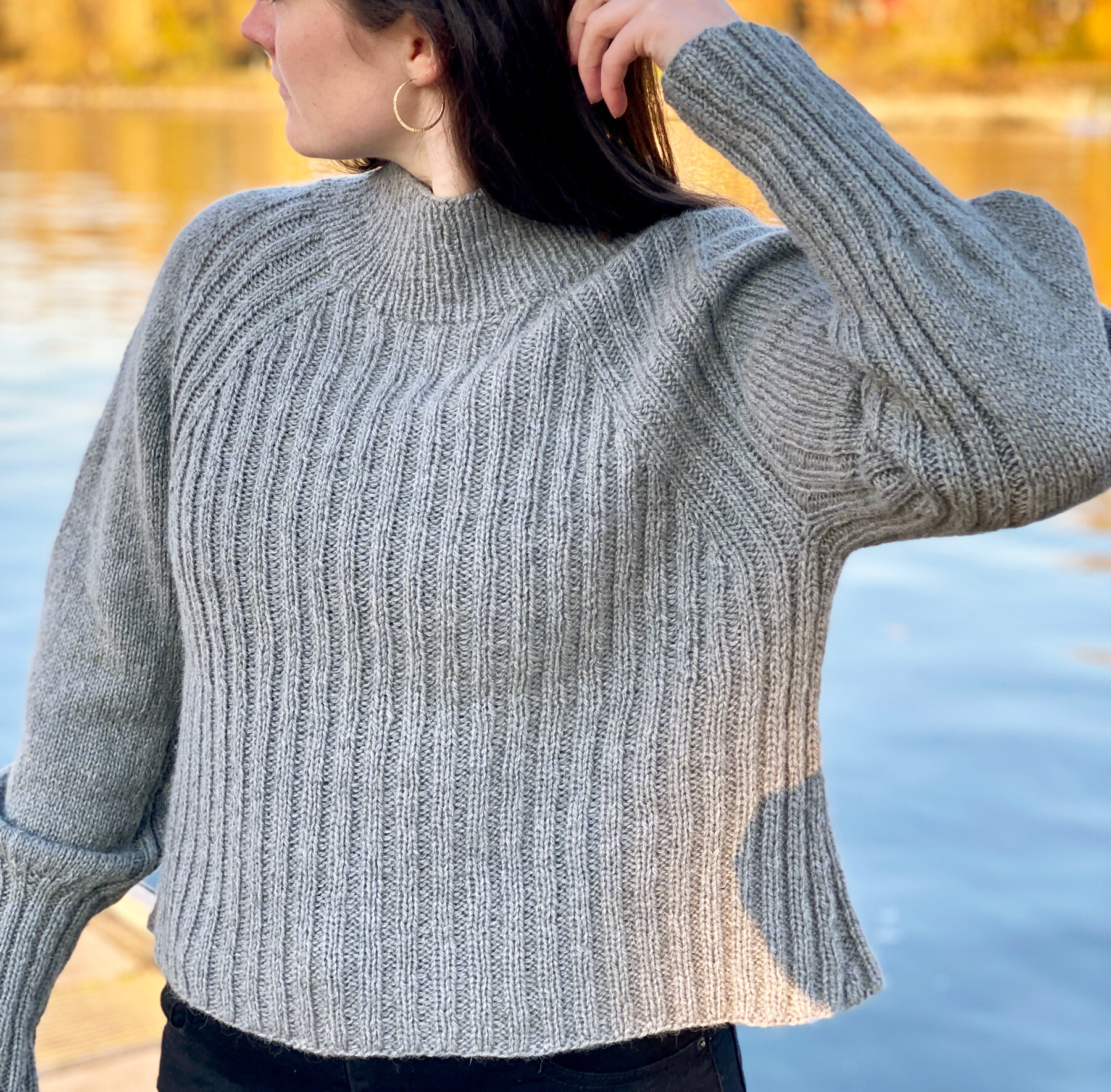 Santiam Canyon Pullover Sweater Knitting Pattern — Knit for the Soul by Kay  Hopkins